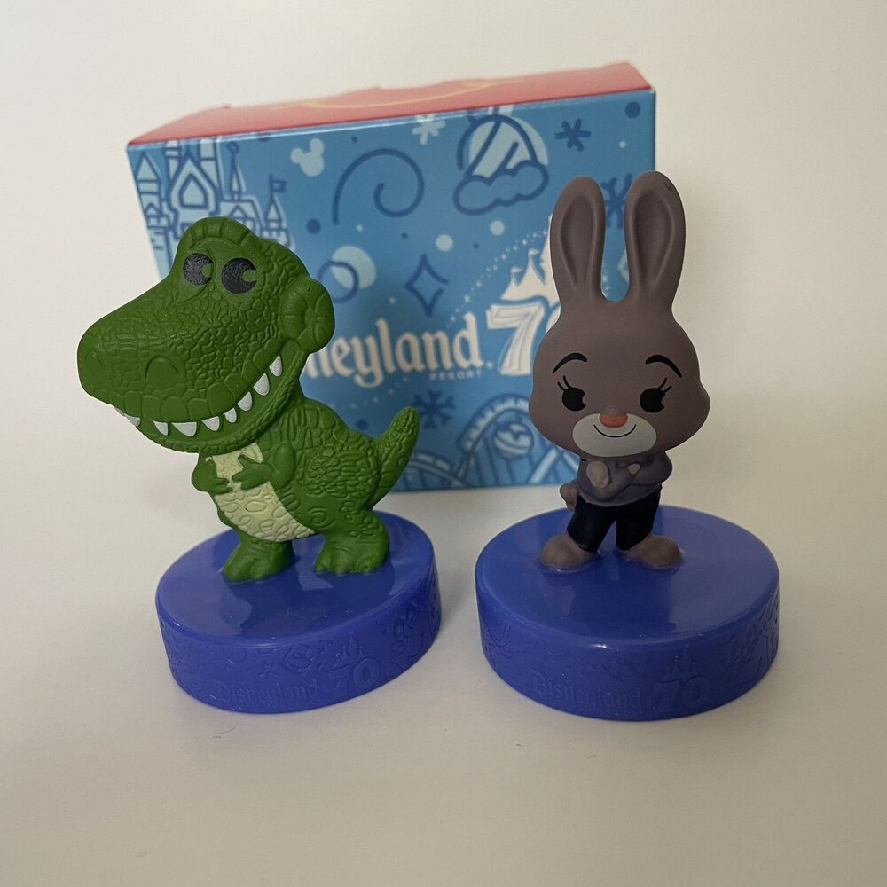 2025 Disneyland 70th Anniversary - McDonalds  Happy Meal - Rex & Judy Hops  #34